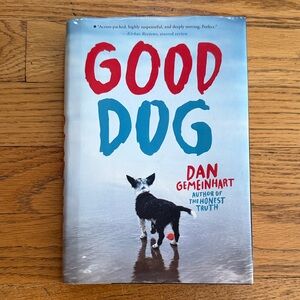 Good Dog by Dan Gemeinhart- Red and Blue Cover